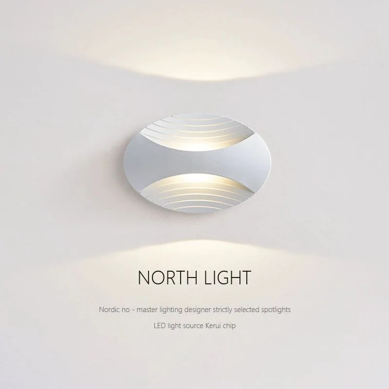 Applique murale créative nordique chambre principale chambre lampe de chevet moderne minimaliste balcon allée escalier applique pour chambre