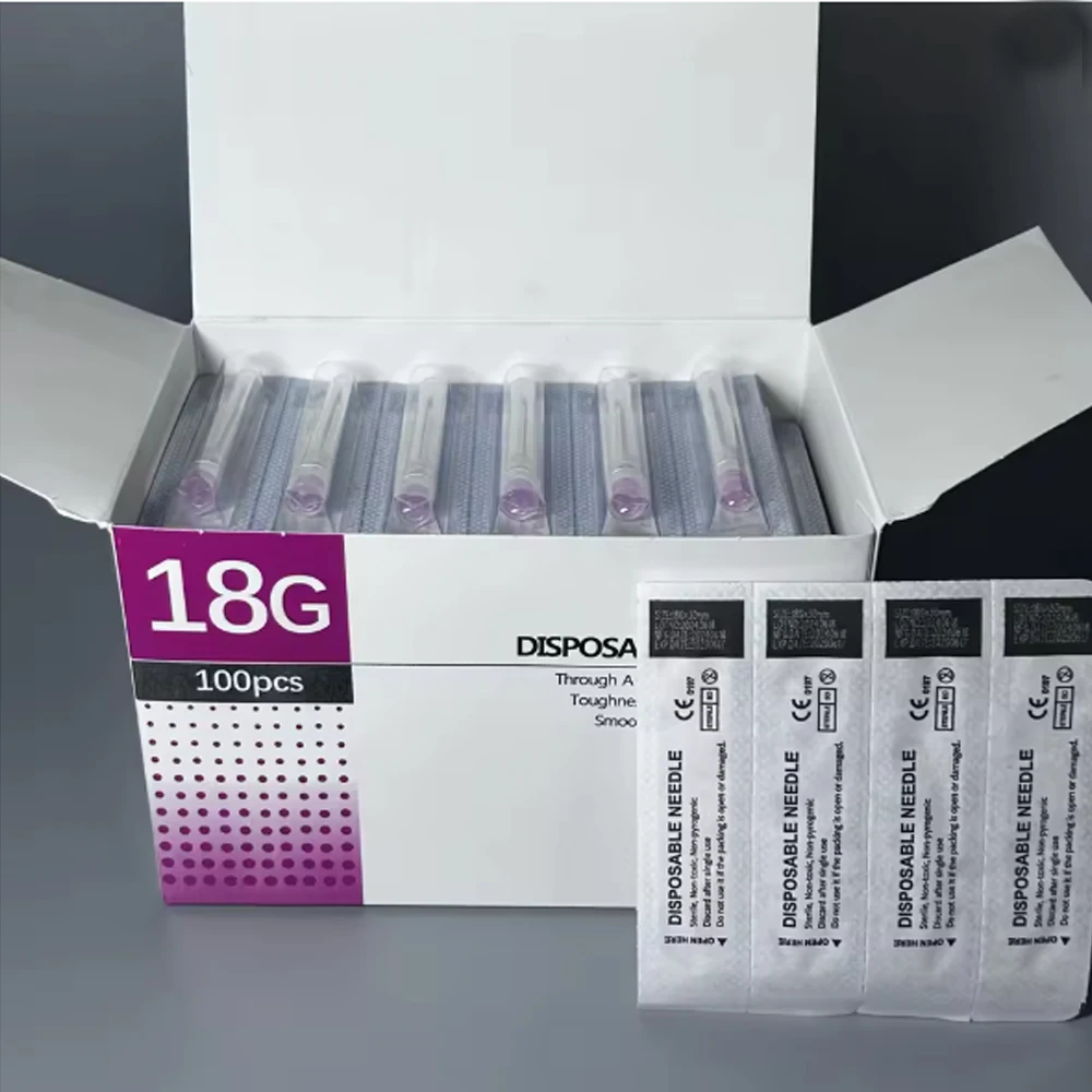 

100pcs/BOX 25G 27G 30G 34 29GDisposableMesotherapyNeedle30G4mm32/34/29Geyelid tool