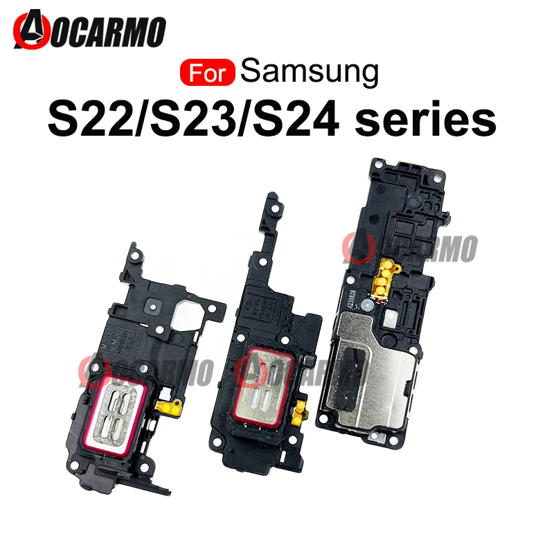 Top Earpiece Earphone Bottom Loudspeaker Ear Speaker For Samsung Galaxy S23 S24 Ultra S22 S22U S23+ Plus Repair Replacement Part
