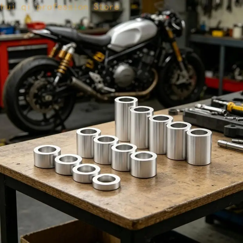 Glossy Polished Wheel Spacers Pack Of 13 contests 3/4 Inch Shaft Builds H8WE