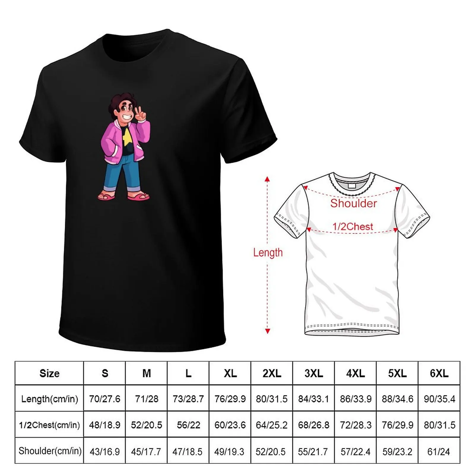 Steven - Steven Universe / Steven Universe Future T-Shirt Quick Dry Sports Short Sleeve Tee