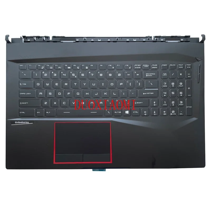 

For MSI GE75 Palmrest Keyboard Non-Touchpad Full Color Backlit Assembly