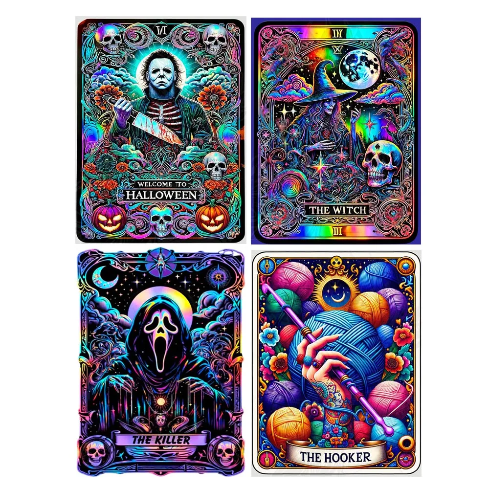 Halloween Diamond Painting Horror Killer Embroidery Diamond Mosaic Art Rhinestone Picture Cross Stitch Kits Home Decoration