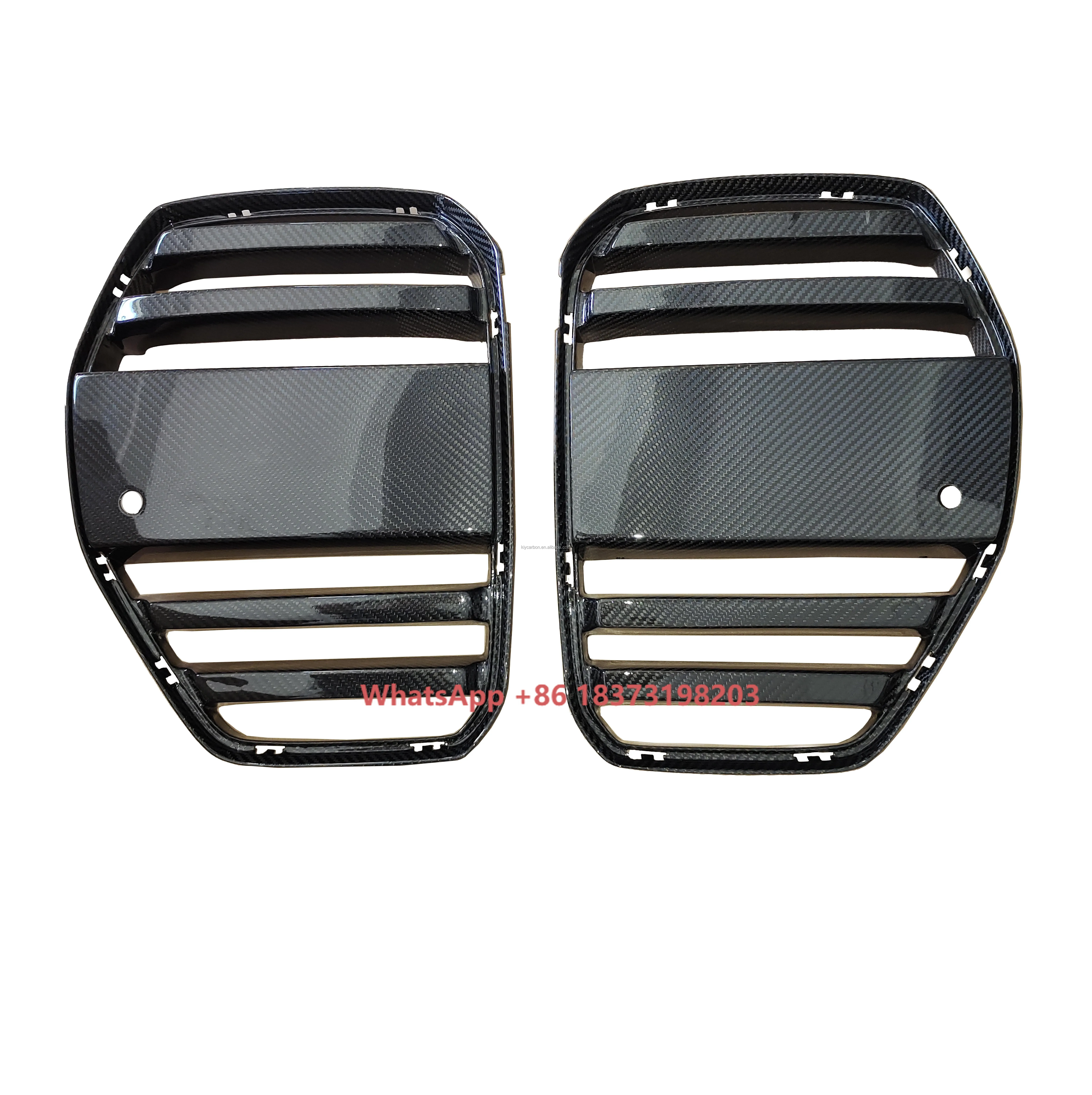 Prepreg Carbon Front Grille Grill Front Bumper Kidney Grille Fits for  G80 M3 G82 G83 M4  2021 2022