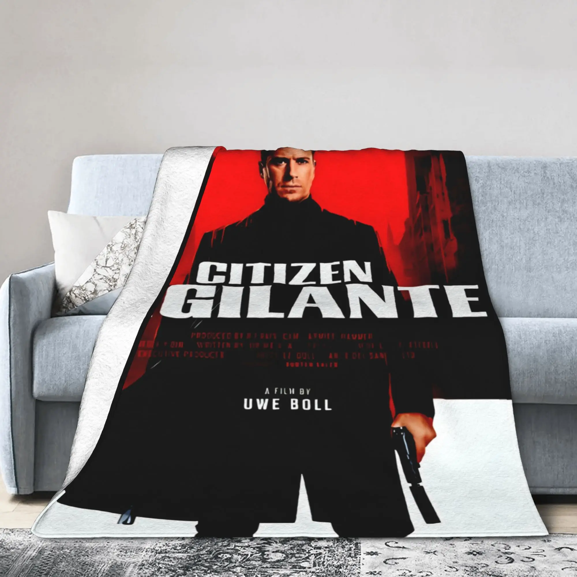 Citizen Vigilante Armie Hammer  Merch Blanket Lightweight Thin Flannel  Throw Blankets Cozy Rug Piece
