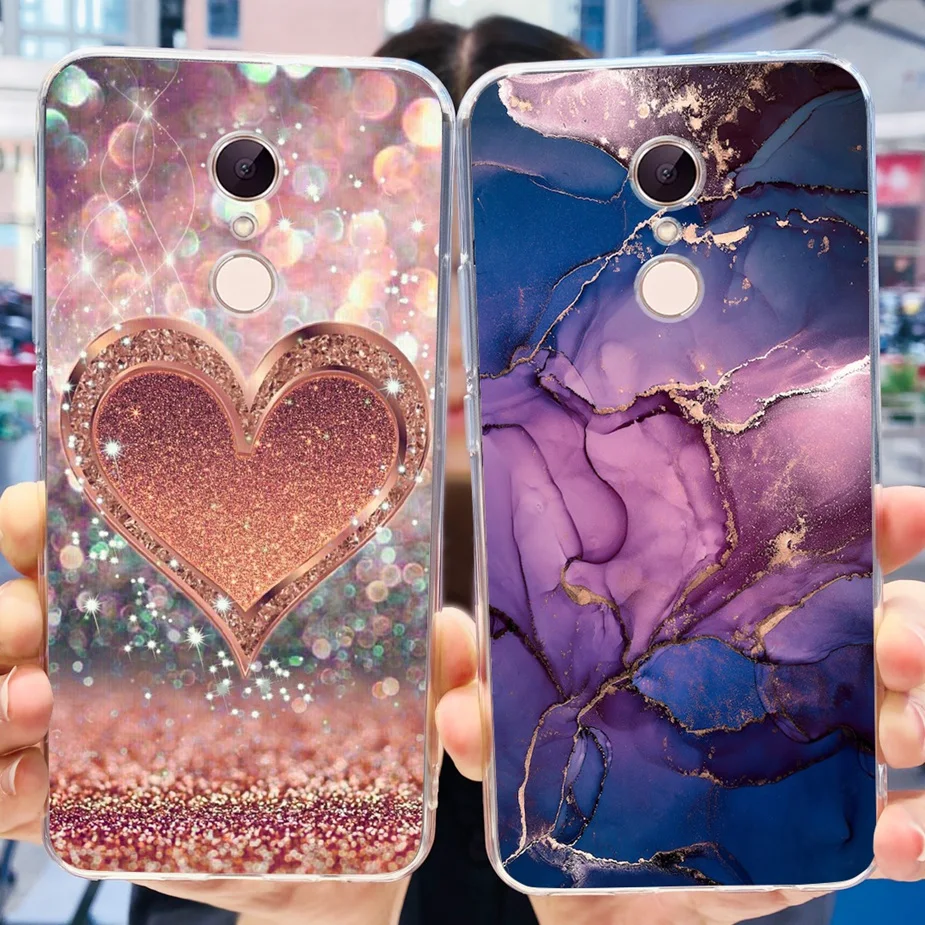For Xiaomi Redmi 5 Plus Case Stylish Painted Back Cover Clear Silicone Soft TPU Phone Case For Xiaomi Redmi 5 Redmi5 Plus Fundas
