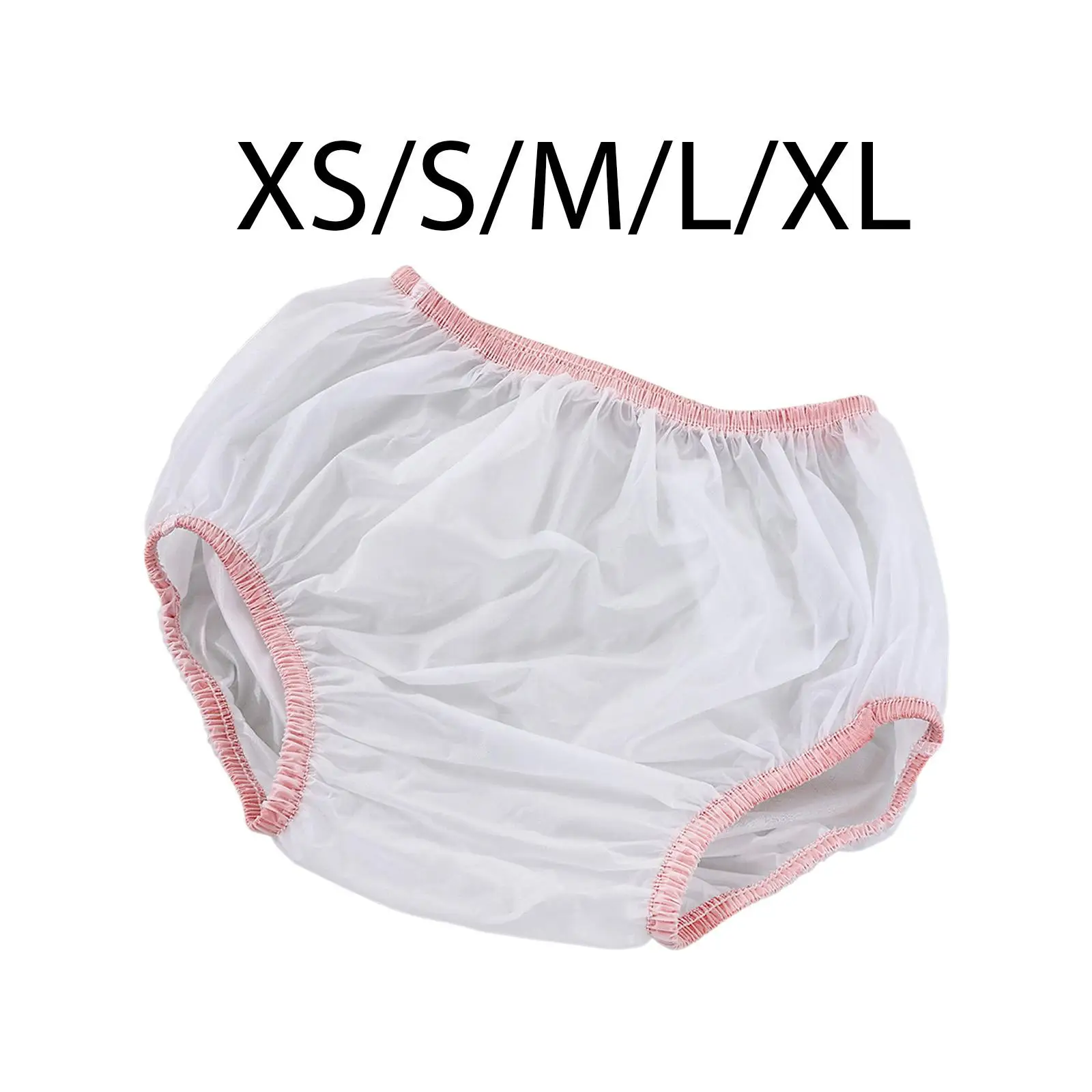 Incontinence Pant Adult Diaper Cover Multifunction Protective Soft Traveling Vacation Summer Protection Washable Cloth Diaper