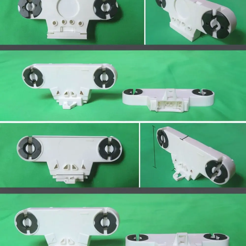 Replacement G13 Lamp Holder For T8 T5 Fluorescent Light Socket Base Plastic Connector For Office Home Lighting Fixture