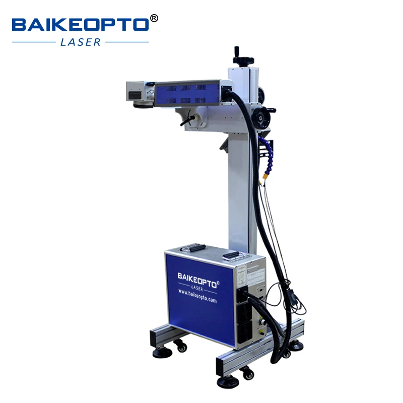 Low Cost High Performance 20W 30W 40W 60W Metal Tube CO2  Laser Marking Machine