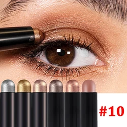 Waterproof Pearlescent Eyeshadow Pencil Stick 8 Colors Lasting Glitter Shimmer Eye Shadow Highlighter Pen Eyes Face Makeup Women