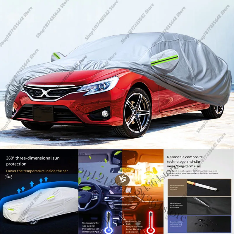 

Full Car Cover For Toyota Mark X Outdoor Anti-UV Sun Shade Rain Snow Ice Resistant Dustproof Cover