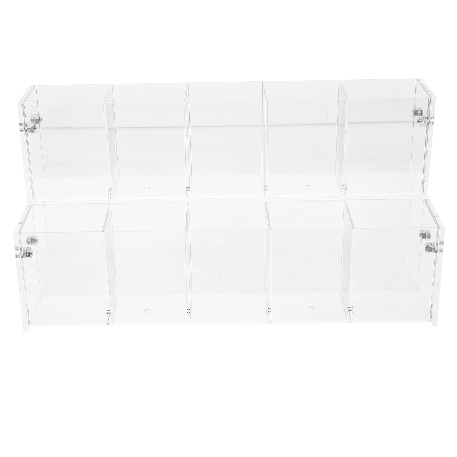 

Pen Stand Acrylic Organizer Colored Pencil Holder Transparent Box Easy Identification Storage Capacity Pen Display