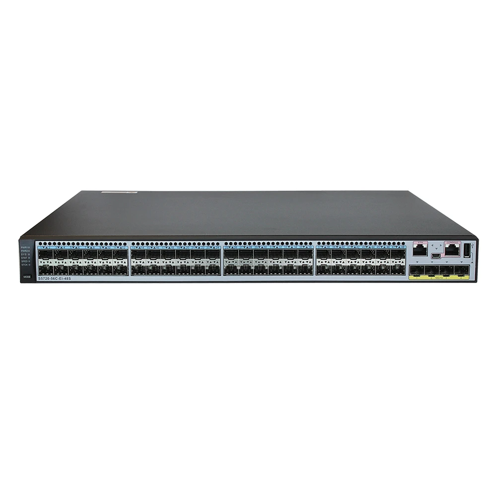 Products subject to negotiationS5720-56c-ei-48s-ac/dc 48 Port Full Gigabit Optical + 40 Gigabit Optical Port High Performance