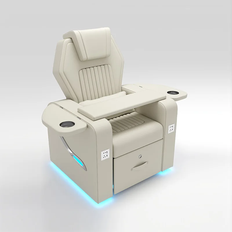 

Postmodern New Beauty Salon Nail Electric Massage Foot Chair Spa Sofa