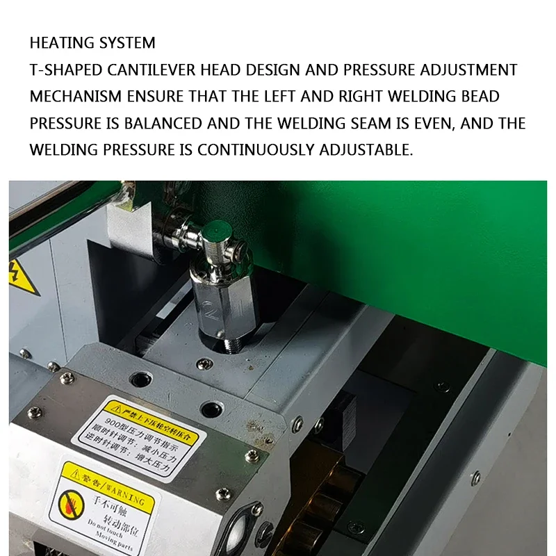 

900 type HDPE geomembrane welding machine 1800W high power anti-seepage film thick film climbing welding machine