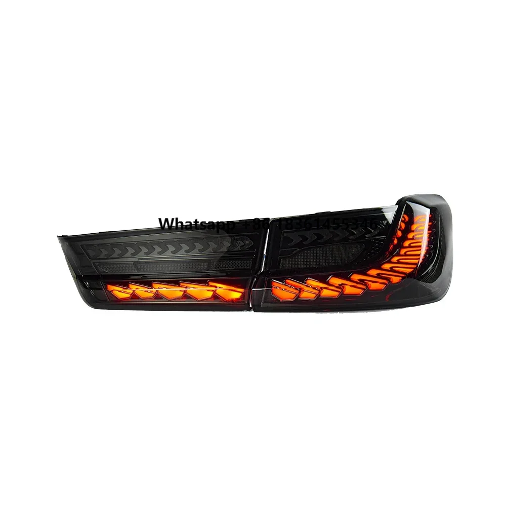 For 3 Series G20 G28 320i 325i 330i 2020-2024 LED Car Taillights Assembly Double Dragon Scale Taillight Accessories New Upgr
