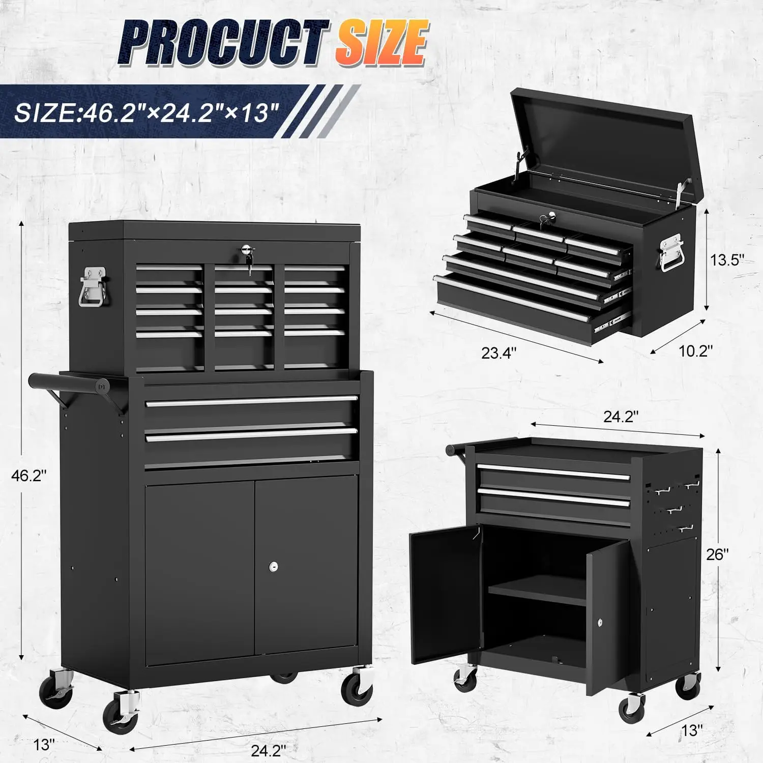 Thumbnail 3 - #15 Latest Tool Cabinets & Chests Offers
