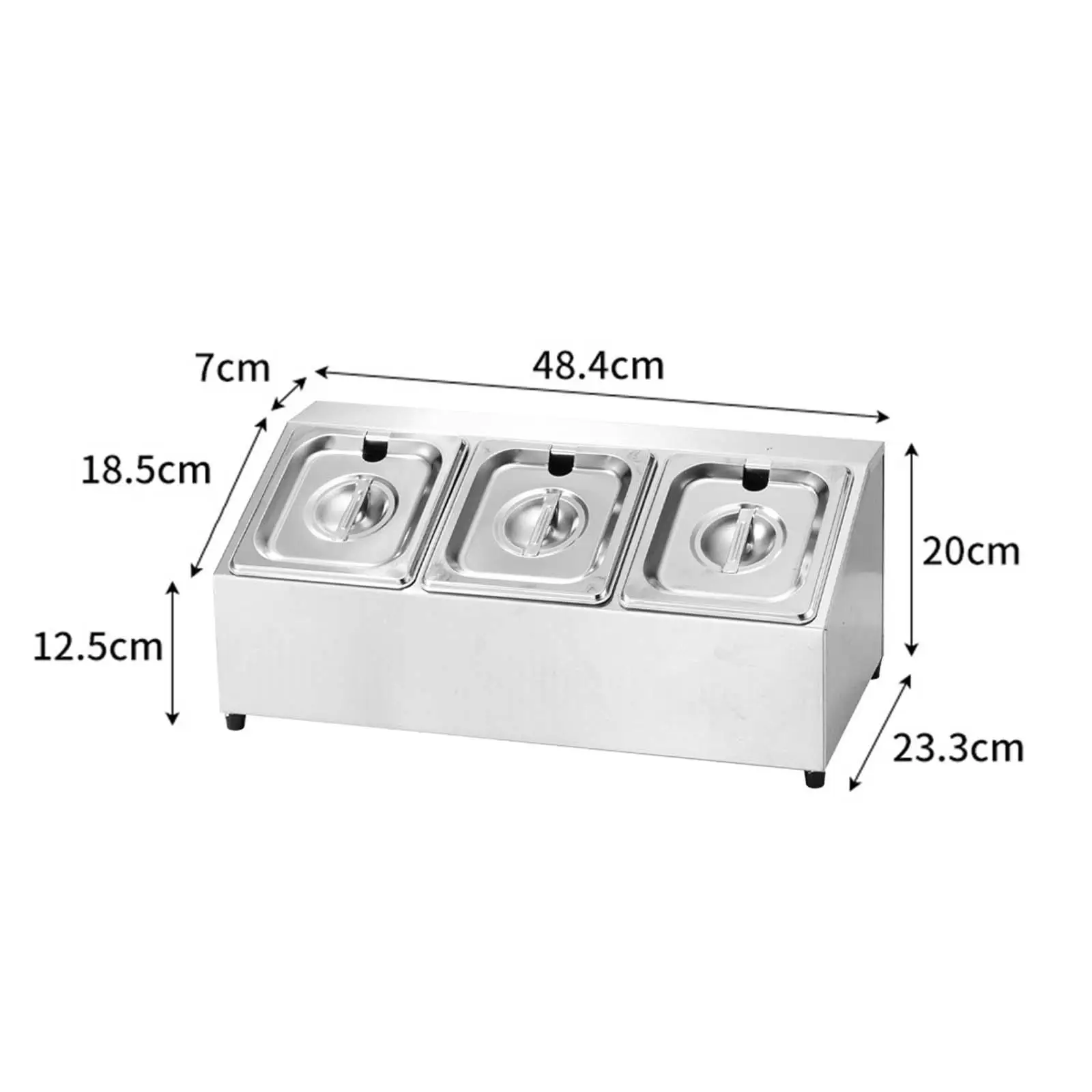 

Commercial Jams Box Removable Containers Condiment Set for Commercial Hotel