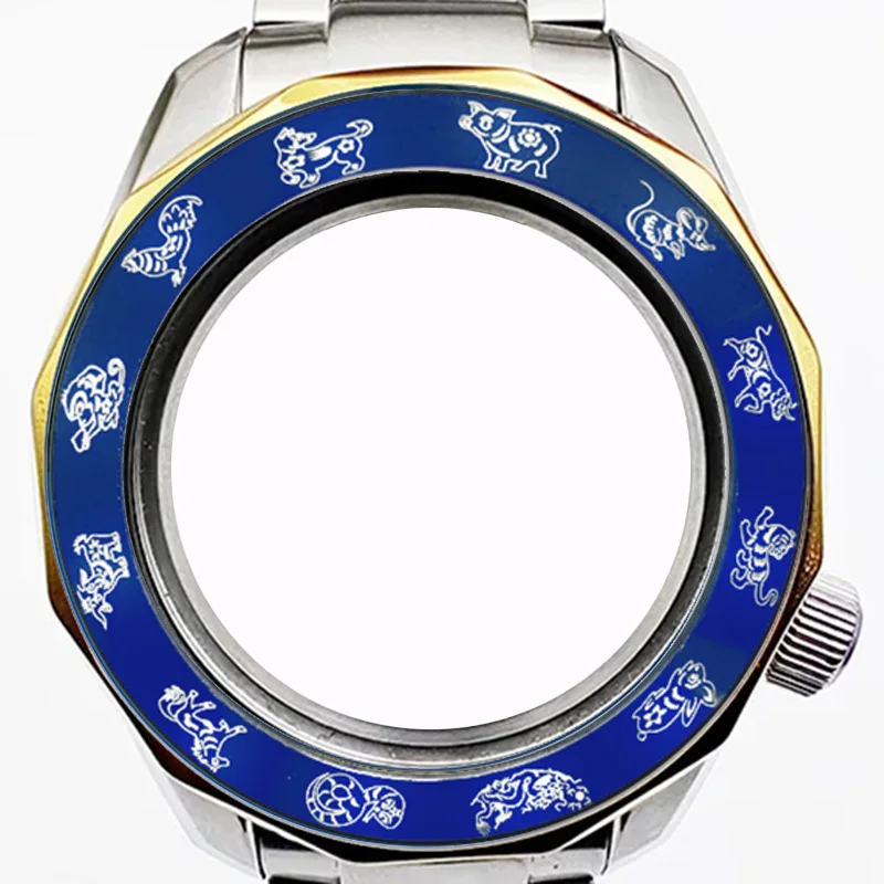 

Ceramics Bezel Insert Fits SKX007 SKX009 SRPD Watch Case NH35 NH36 Movement Bezel Insert Ring Men Watch Repair Parts