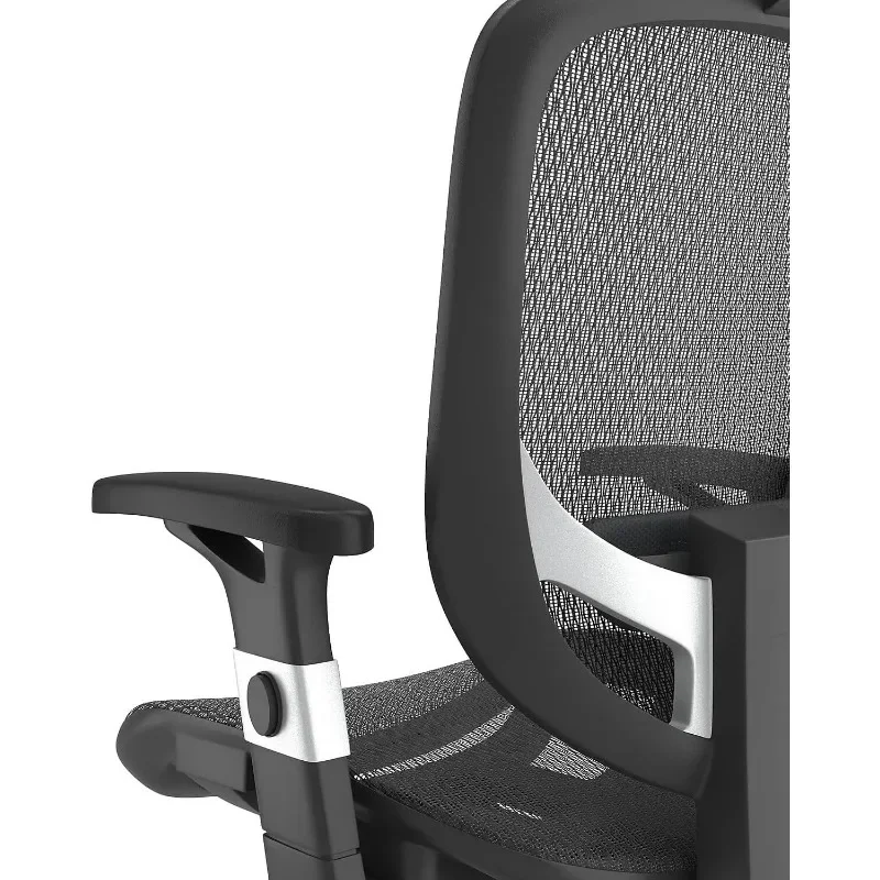 Staples Hyken Ergonomic Swivel Task Chair, Adjustable Office Chair with Breathable Mesh and Lumbar Support
