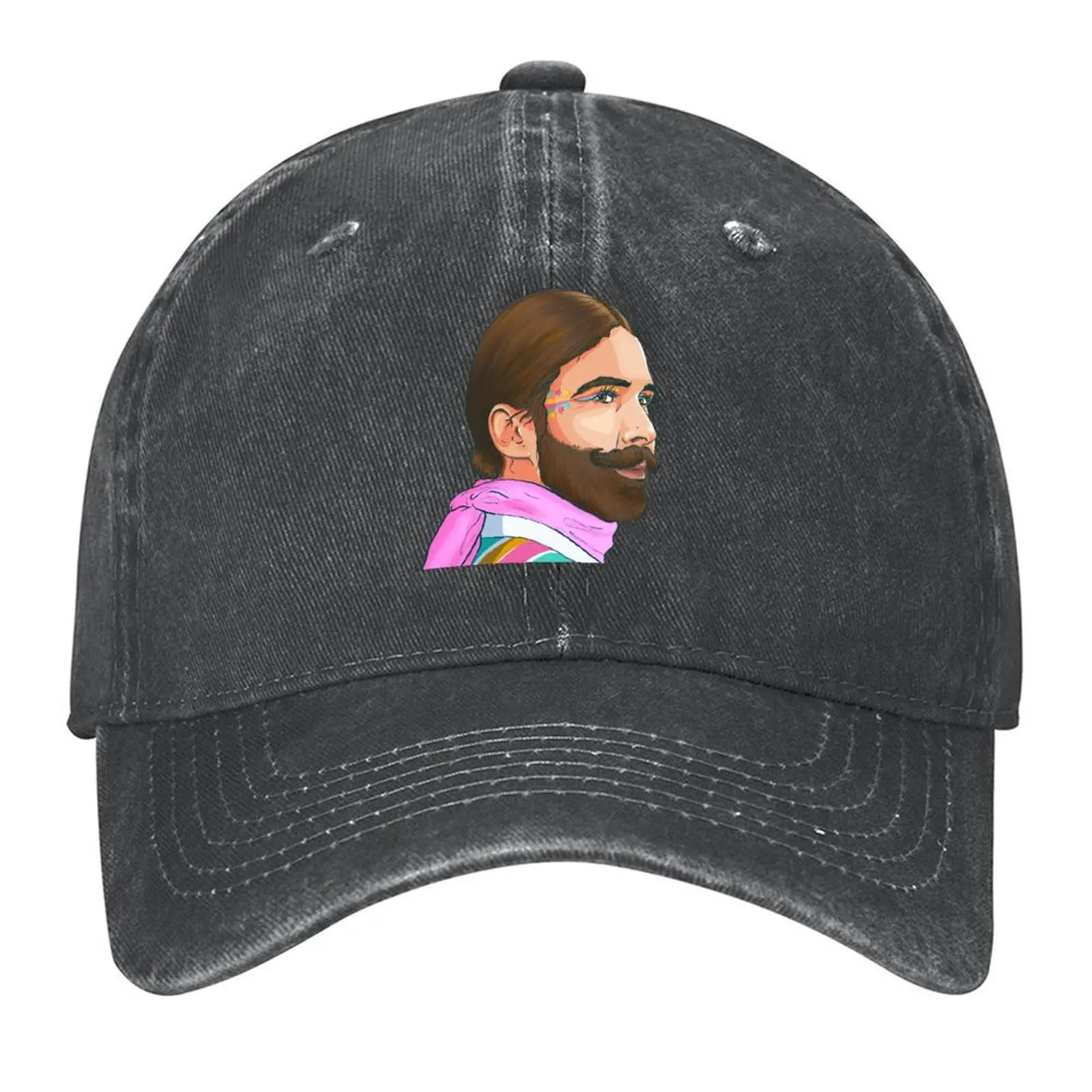 

Fierceness Henny -- Jonathan Van Ness Baseball Cap Anime Unique hats Cosplay sun hat Sun Hats For Women Men's