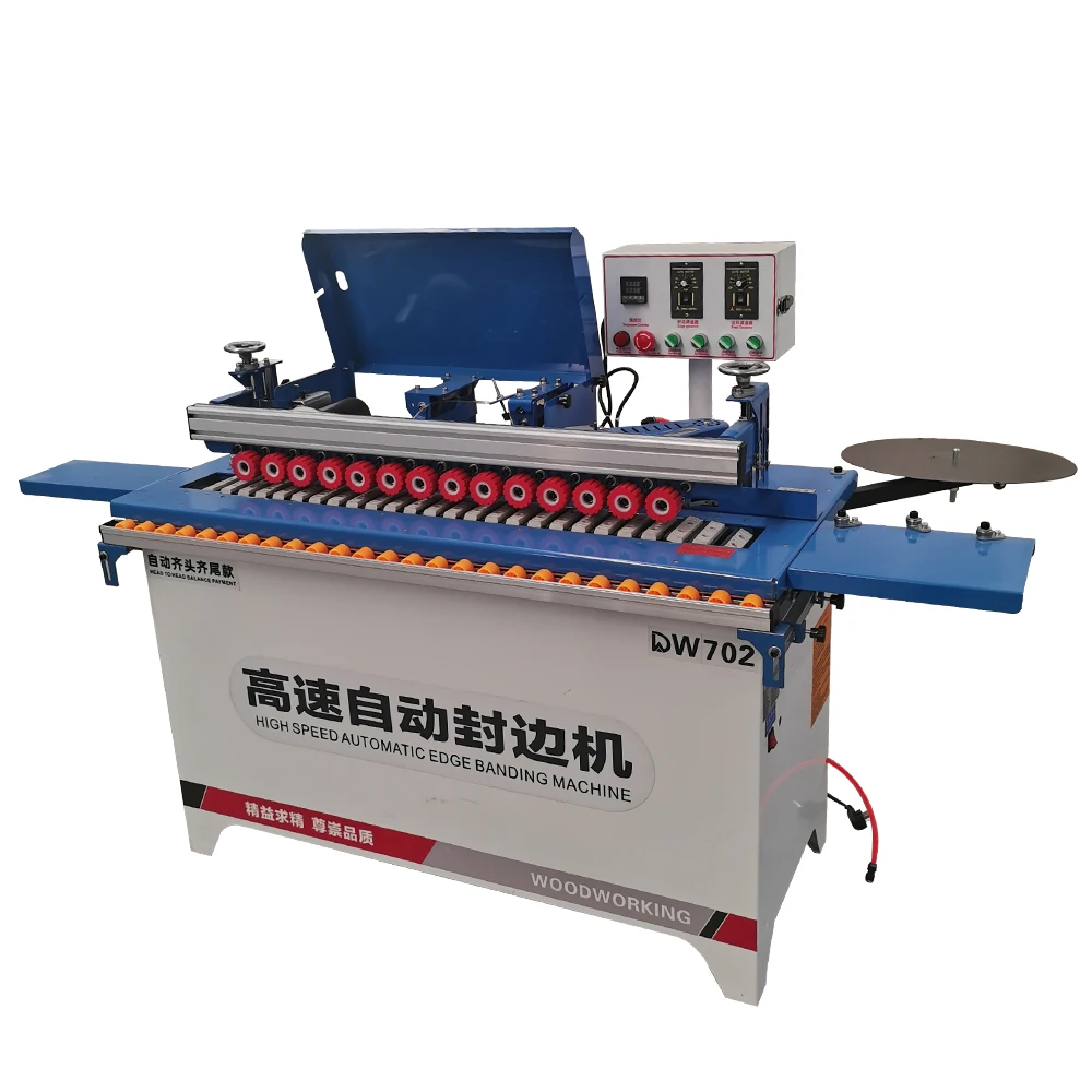 Full-Automatic Edge Banding Machine: China-Made, High-Speed with Trimming & Rounding Contour Single Sided Edgebander
