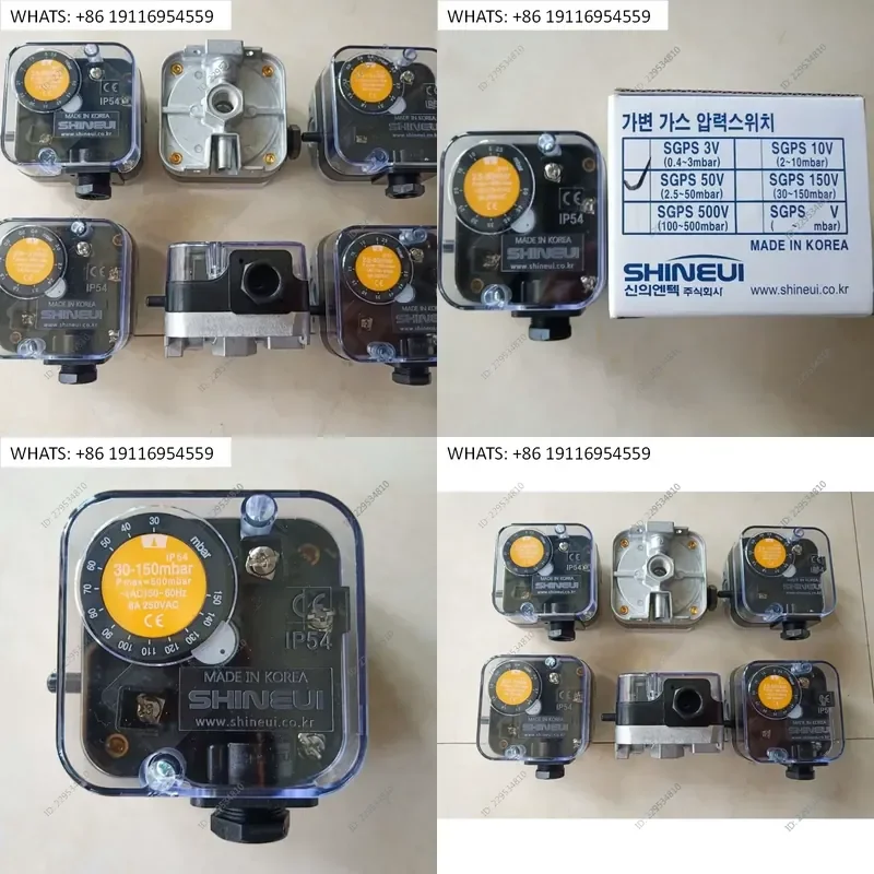 original-imported-korean-xinyi-sgps-gas-pressure-switch-wind-pressure-switch-for