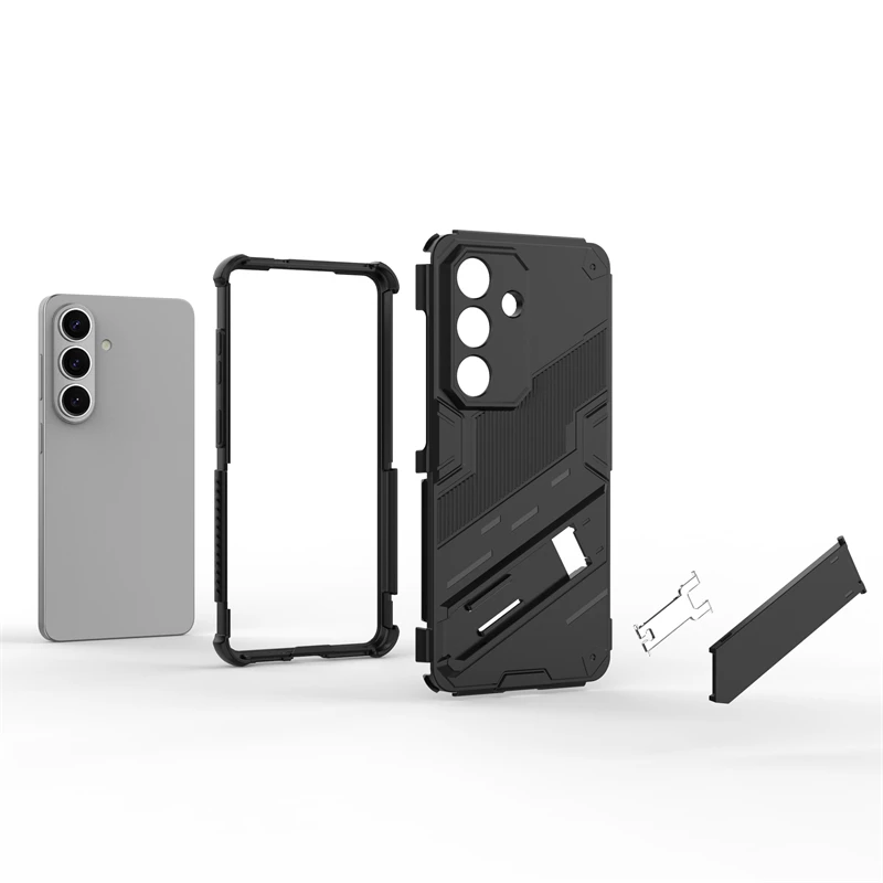 حافظة هاتف مضادة للصدمات لهاتف سامسونج جالاكسي S26 حامل هاتف درع خلفي لهاتف سامسونج S26 Ultra S26 + غطاء لهاتف سامسونج S26