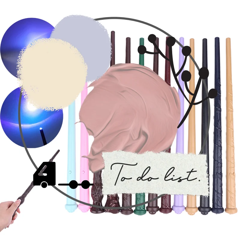 1Pcs Sound Beleuchtung Zauberstab Spielzeug Halloween Cosplay Zauberstäbe Kinder Zauberstab Party Kostüm Requisiten Kind Geschenke