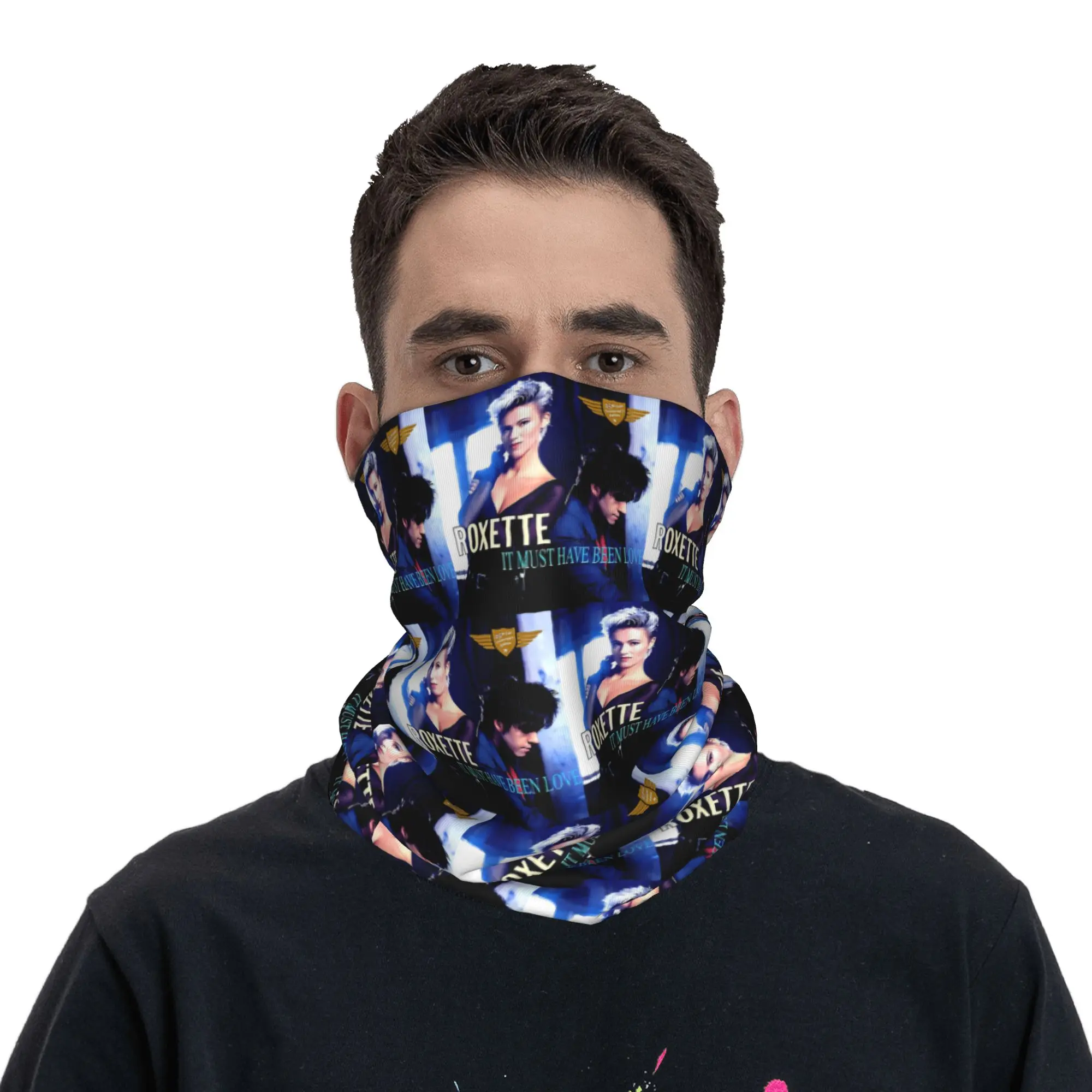 Music Roxette Band The Comingson World Tour Poly Co Bandana Neck Cover Printed Magic Scarf Headband Cycling Unisex Breathable