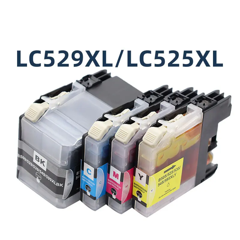 Compatible Ink Cartridge For Brother LC529 LC525  DCP-J100 DCP-J105 MFC-J200  Printer