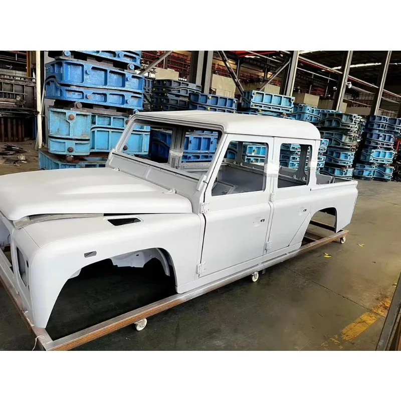 مصنع الساخن بيع عالية الجودة سيارة الجبهة الحاجز الجناح لوحة الجمعية للمدافع 90 110 130 Td4 Td5 أجزاء جسم السيارة #3