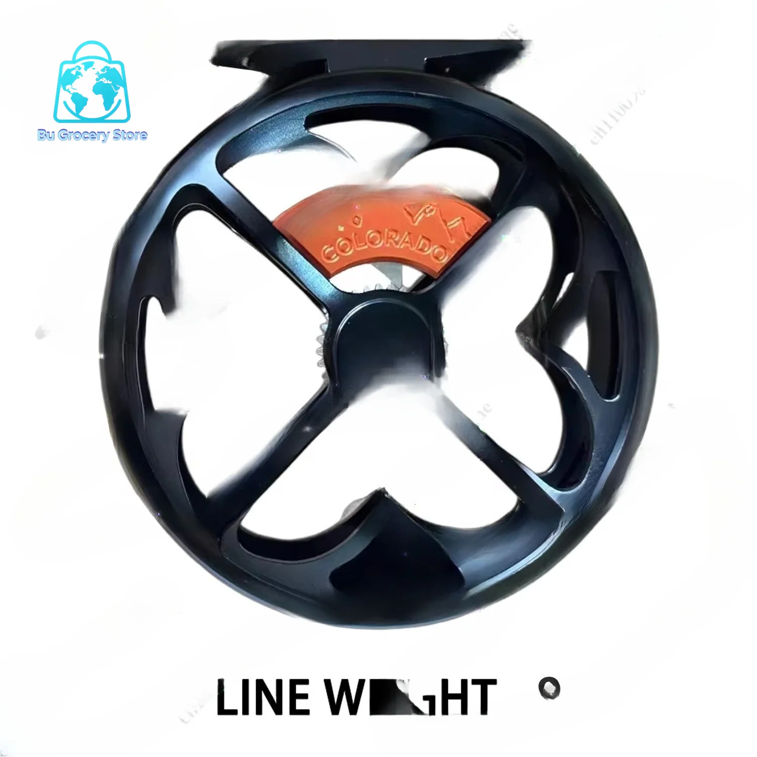 Full Metal Freshwater Stream Fly Fishing Wheel, Anti-Scald Durable Fly Fishing Gear for Angling