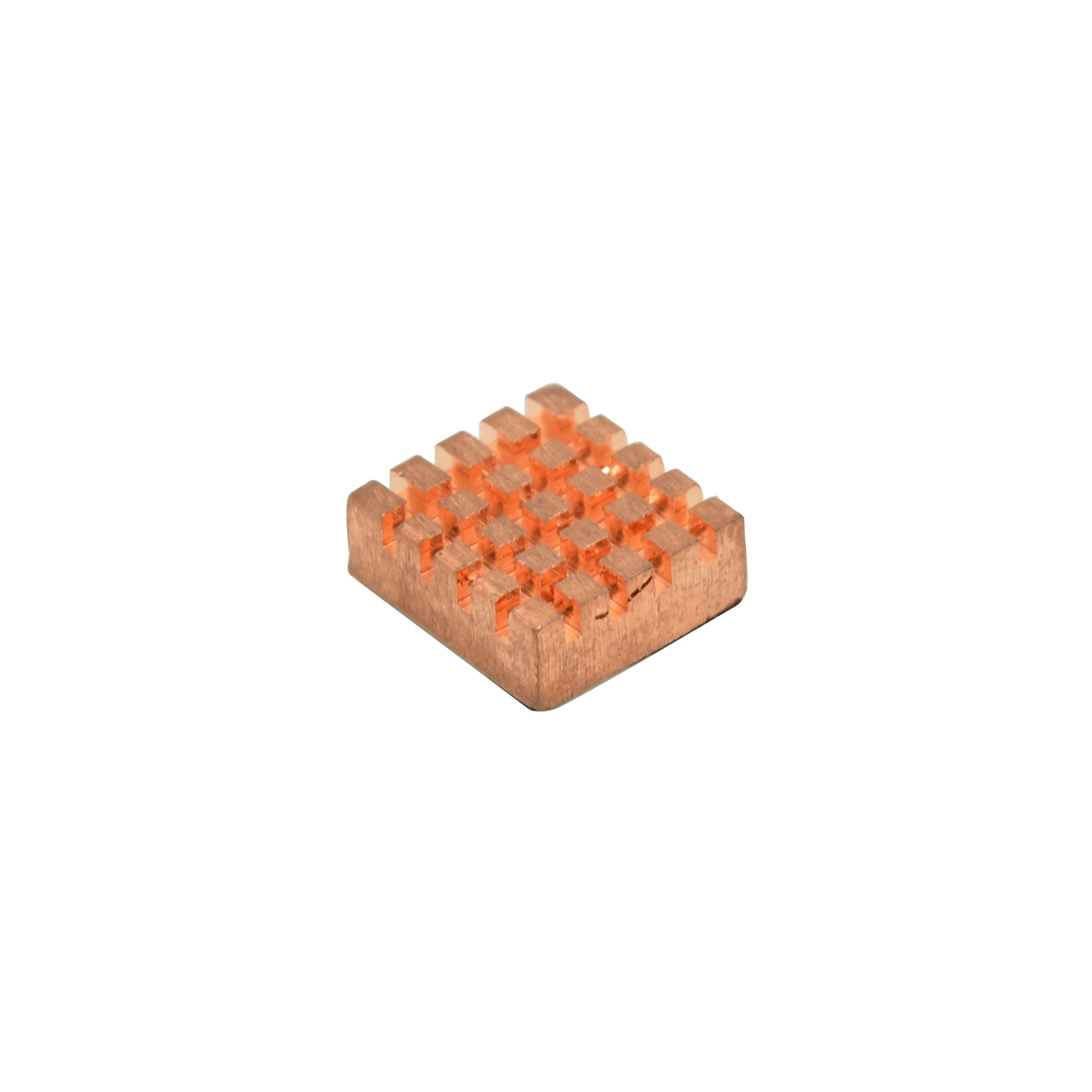 Copper Heatsink for Raspberry Pi 13mm length 12mm width 5.5mm height with 3M Tape