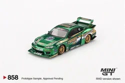 **Pre-Order** MINI GT 1:64 LB-Super Silhouette S15 SILVIA LBWK 2024 Fausto Racing RHD Diecast Model Car