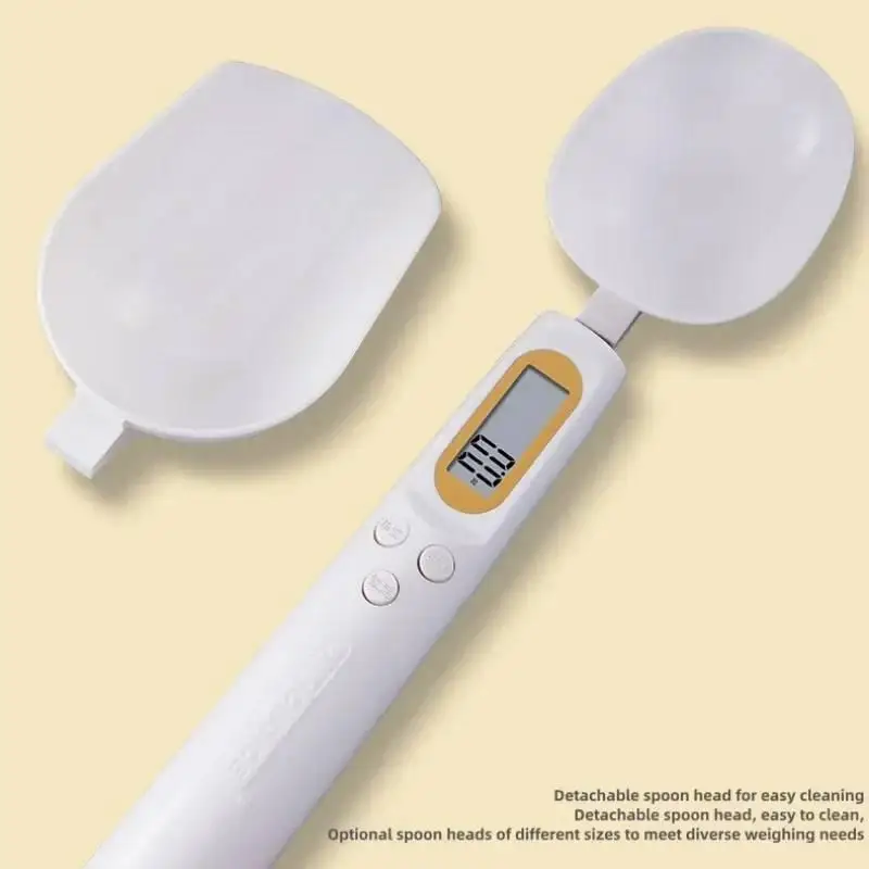 NEW Spoon Scale USB Rechargeable Complementary Food Weighing 0.1g Mini Electronic Scale Kitchen Baking Weighing Scale Food Scal