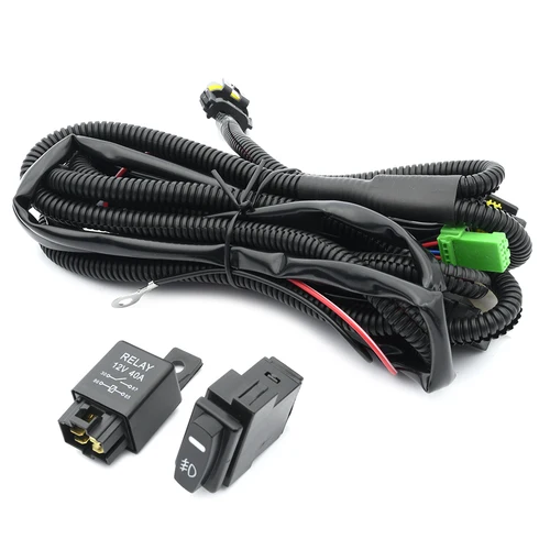 Arnés de cableado de luces antiniebla H10 H12 para Renault, Clio, Megane II, Laguna, Scenic, Twingo, Nissan, Interstar, Dacia, Logan, Opel, Vauxhall