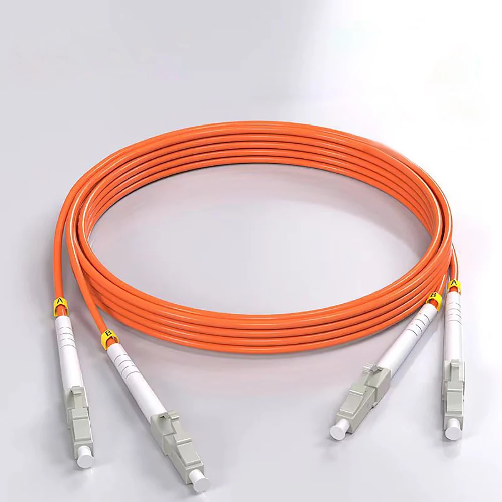 Оптоволоконный интернет-кабель FTTH 3M LC/UPC-LC/UPC диаметром 2,0 мм многорежимный двухъядерный преобразователь патч-корд