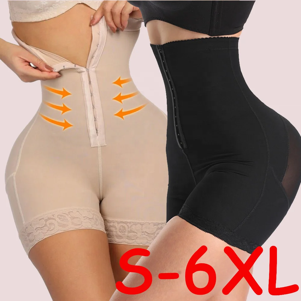 Ladies Panties Shaper Fajas Colombianas Translucent Thigh Butt Lifter Slimming Waist Tummy Control Shaper For Women