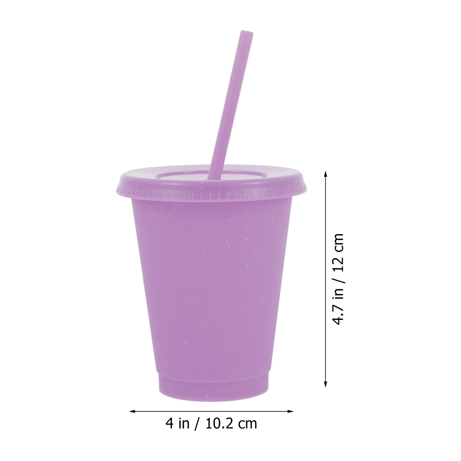 1Pcs Children Straw Cup Plastic Water Drinking Bottle Leak Proof Dust Cover Portable Lightweight Juice Milk Coffee Cup