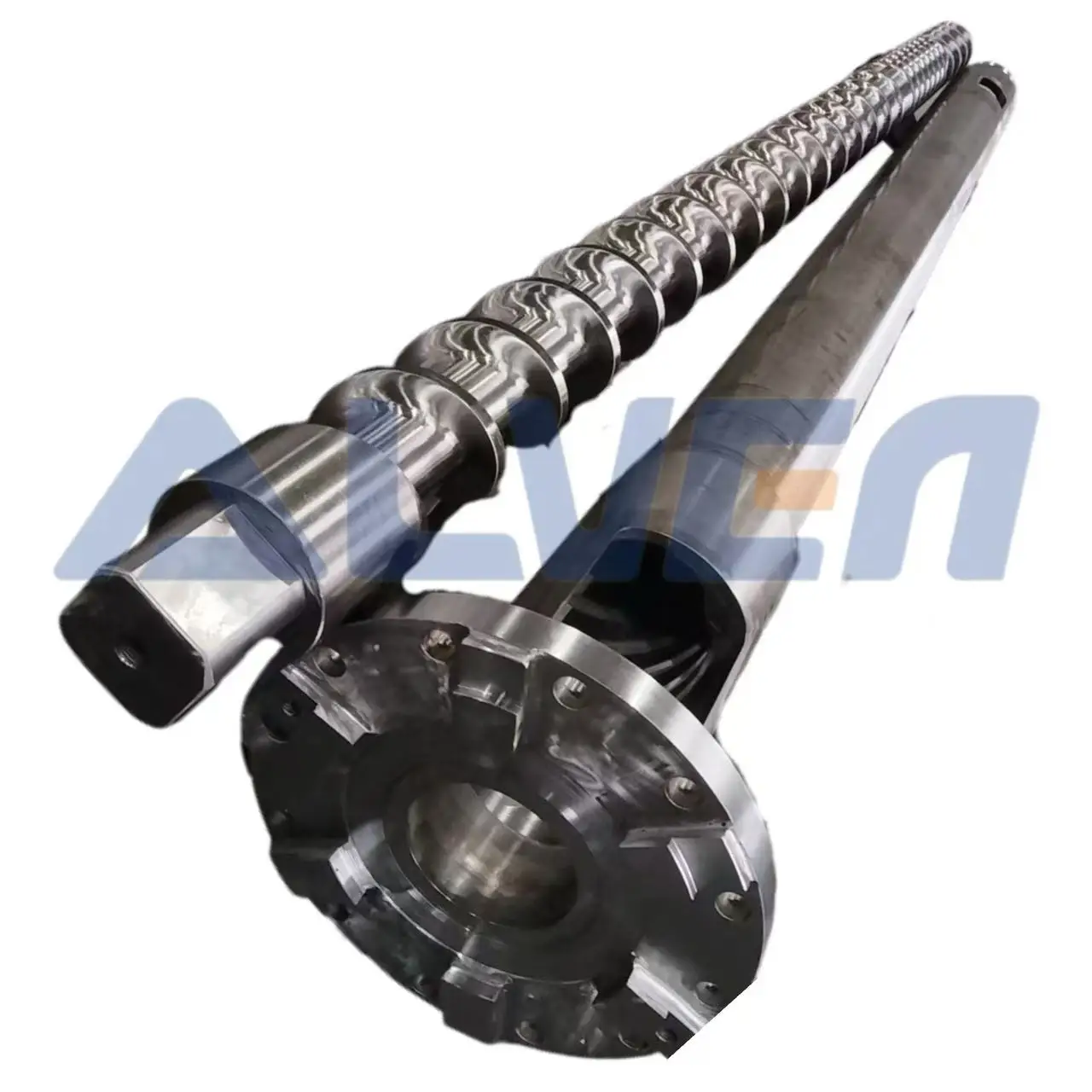 

Customized Design LDPE HDPE PP /PC Film Blowing Screw Barrel with Long Water Jacket