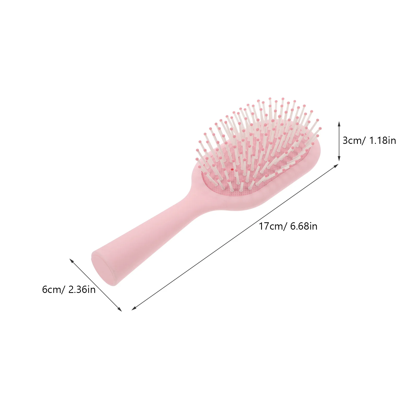1pc Cartoon Detangling Hair Brush for Thin Hair Styling Comb Women Tool Lightweight Shaping Brush