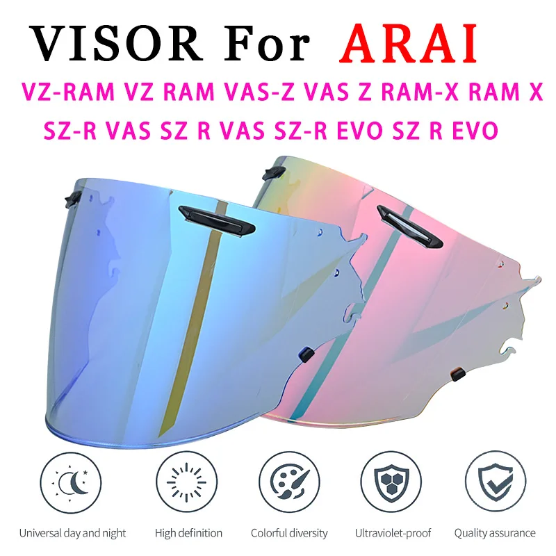 Arai VAS-Z VAS Z RAM-X RAM X VZ-RAM VZ SZ-R SZ R EVO 유리 앞유리 렌용 헬멧 바이저 쉴드