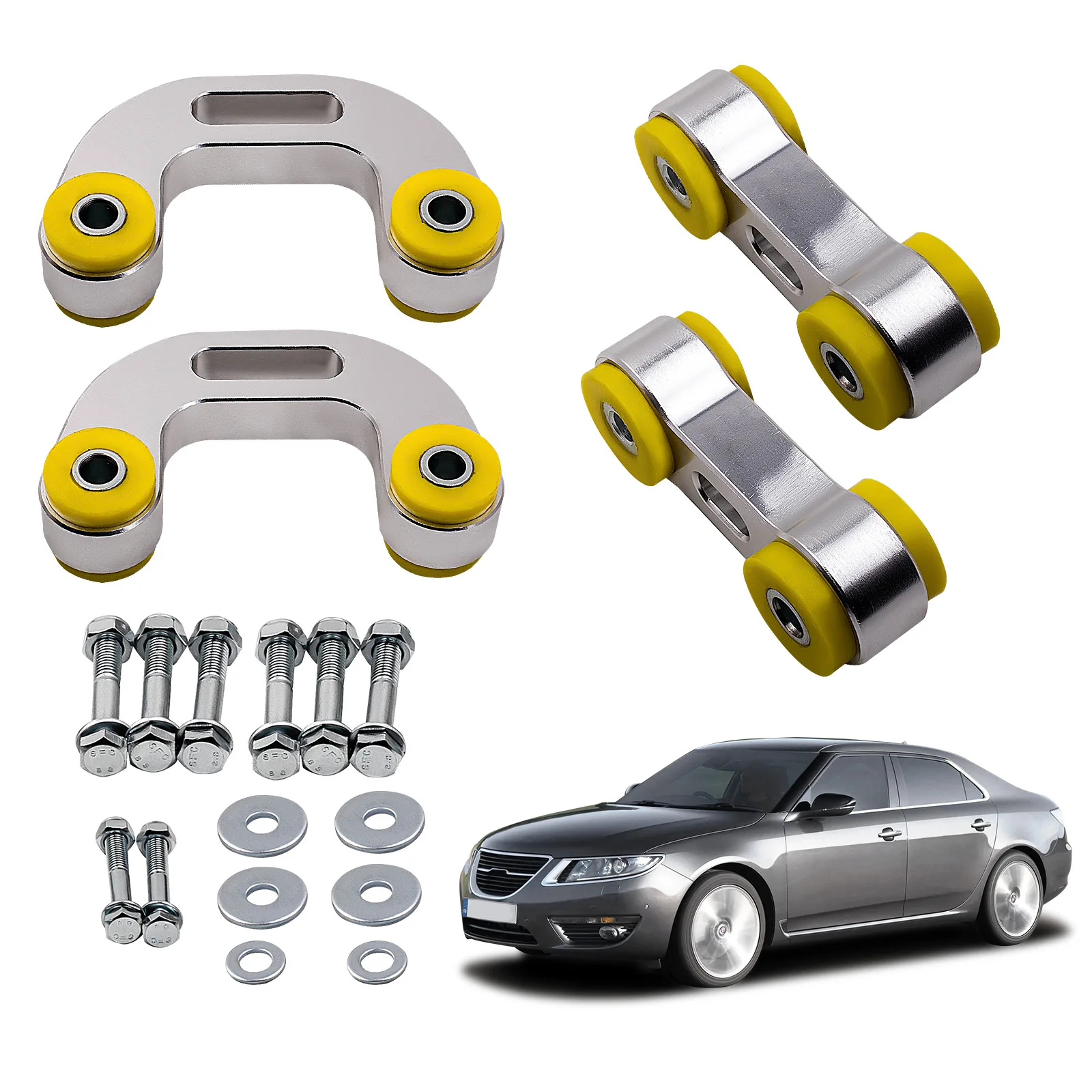 

Front & Rear Stabilizer Sway Bar End Links For Saab 9-2X 2004-2006 for Subaru