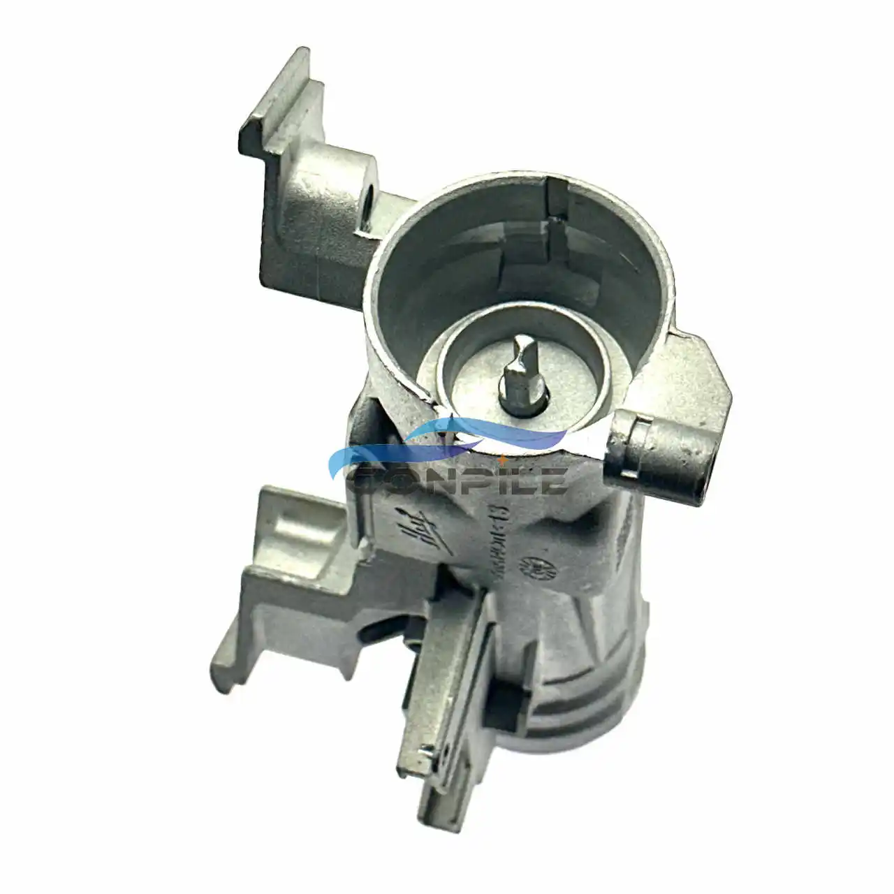 1Pc for Volkswagen ignition lock frame Skoda Audi ignition start direction lock cylinder support base key aluminum seat