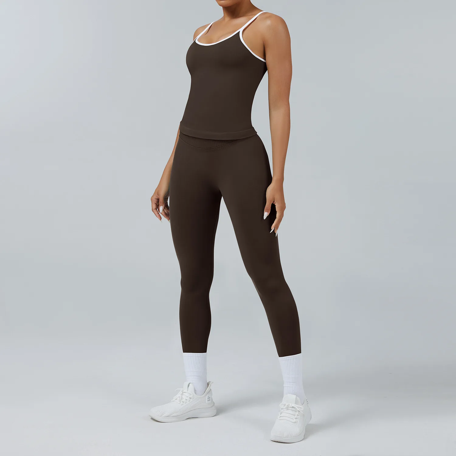 2PCS Yoga Clothes Women Tracksuit Seamless Athletic Wear Pilates Fitness Suit Gym Workout Sets Push Up Sports Bra Leggings Suit