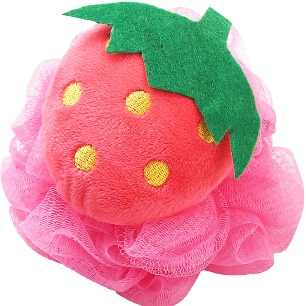 

bath ball fruits bath ball mesh sponge mesh shower ball mesh pouf kids shower ball