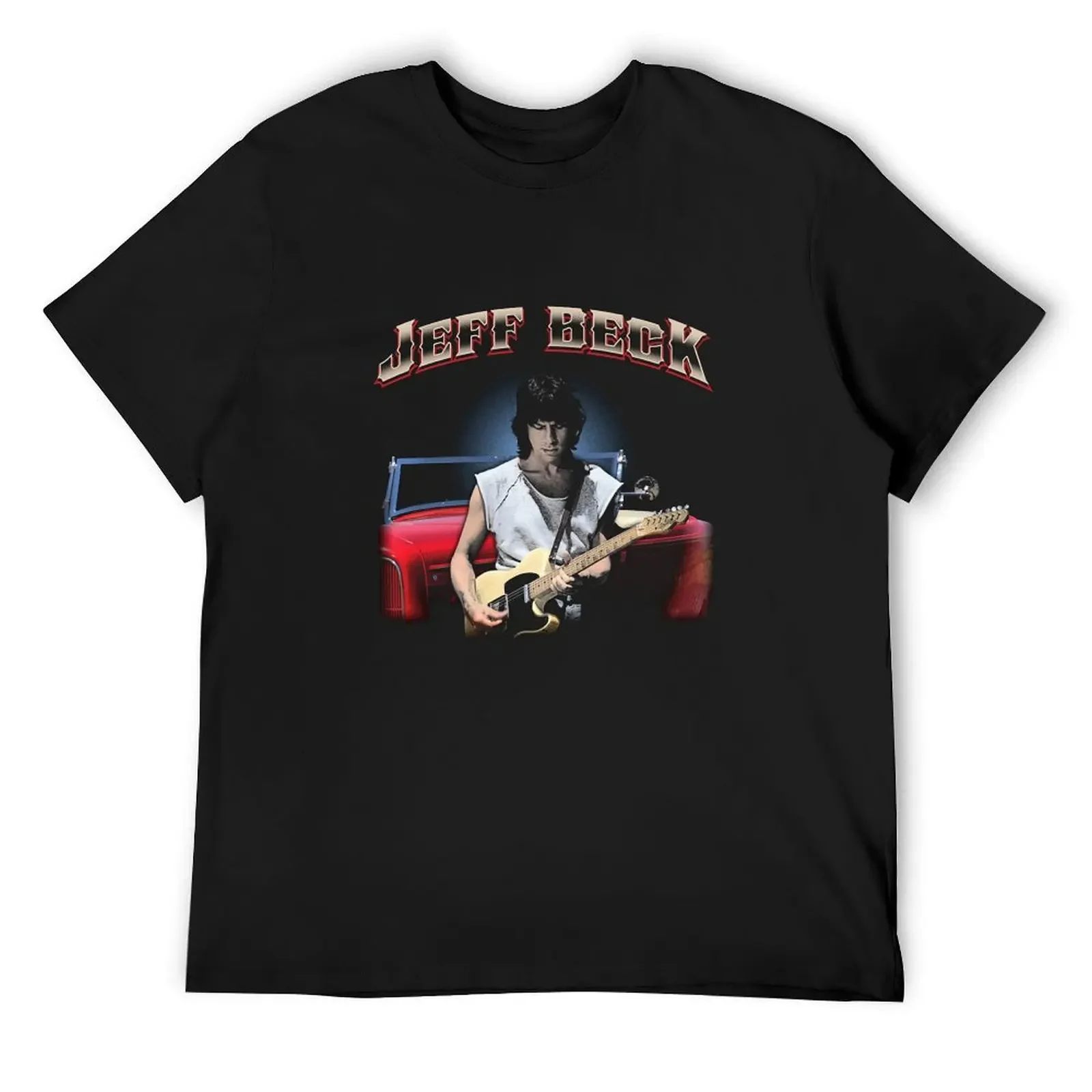 Jeff Beck T-Shirt korean fashion rapper graphic tees anime t shirt for men