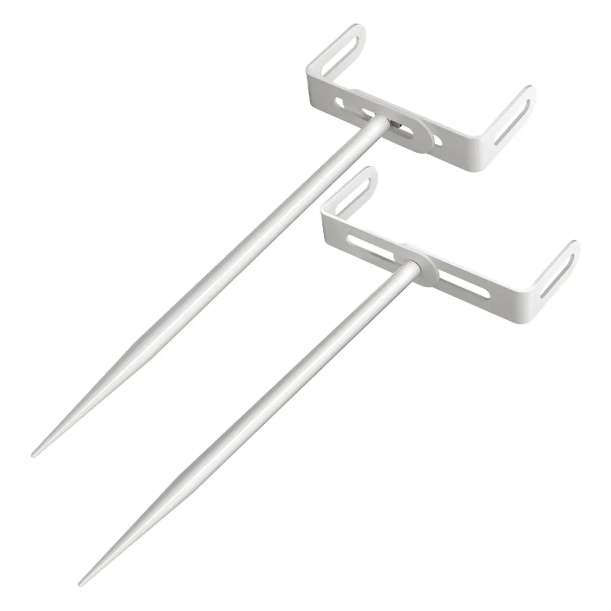 New Downspout Bracket,Size-Adjustable Storm-Proof Downpipe Bracket with Rust- Coating-Solid Iron Construction