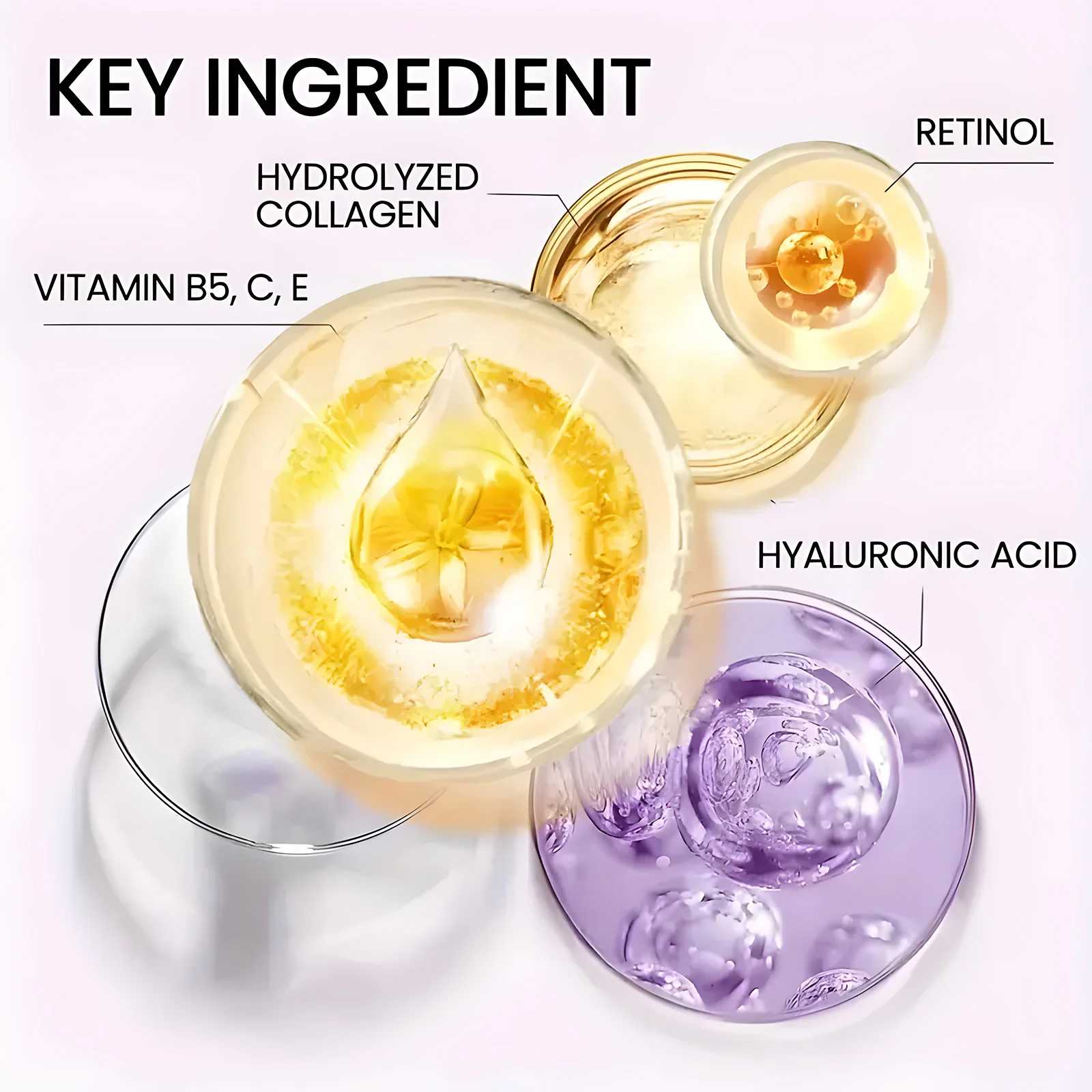 Straffende Peptide Creme Tag und Nacht - Aufhellende Hydratisierende Hauterneuerung, Anti-Aging Gesichtsfeuchtigkeitscreme